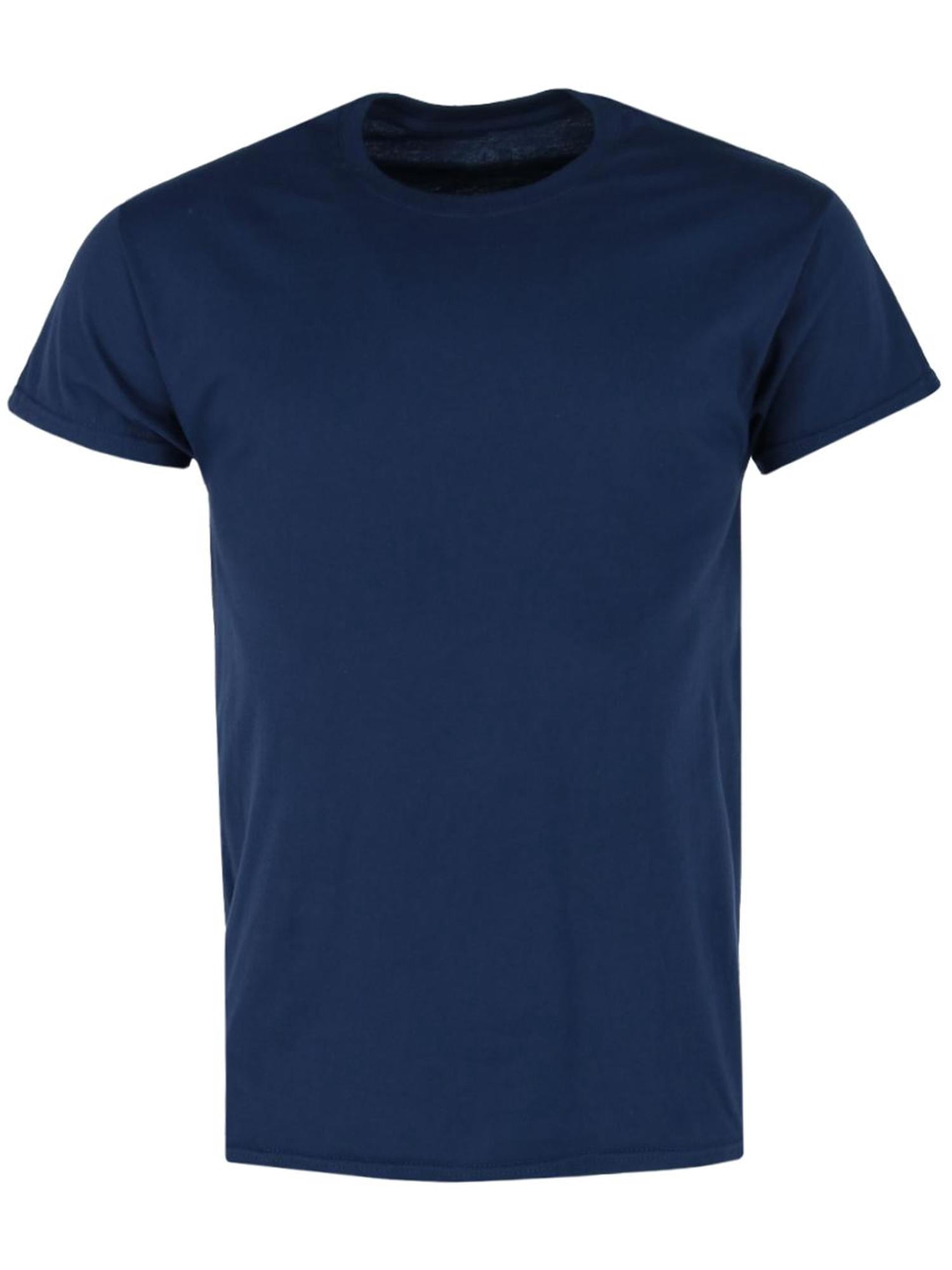 Men's Crew Neck T-Shirt Undershirts, EverSoft Breathable, Moisture-Wicking, Tag-Free Multipack, Available in Big & Tall