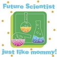 thumbnail image 2 of CafePress - Future Scientist Like Mommy Baby Infant Bodysuit - Baby Light Bodysuit, Size Newborn - 24 Months, 2 of 4