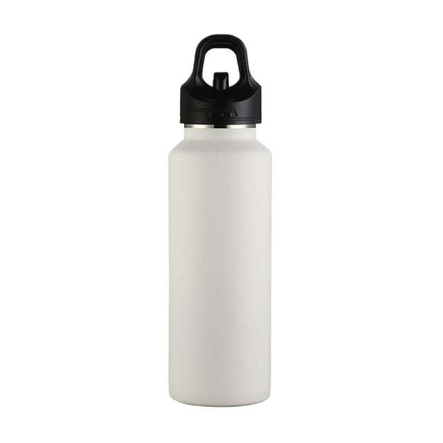 Maytalsory Stainless Steel Vacuum Flask Insulated Cup For Outdoor and deformation-proof. Built to Activities Non Threaded ngle Finger Quick