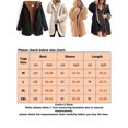 thumbnail image 2 of LUXUR Ladies Reversible Hooded Cardigan Loose Winter Outerwear Style-A L, 2 of 3