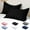 White, variant on Leodye Solid Color Pillowcases Set of 2, Soft & Breathable Pillow Covers for Bed, Cotton Pillow Case with Envelope Closure