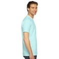 thumbnail image 3 of American Apparel Unisex Fine Jersey Short-Sleeve T-Shirt Light Aqua L, 3 of 3