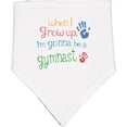 thumbnail image 2 of Inktastic Gymnast Future Baby Bandana Bib, 2 of 4