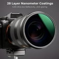 thumbnail image 4 of K&F Concept 58mm Circular Polarizers Lens Filter HD 28 Layer Super Slim Multi-Coated, 4 of 19