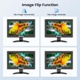thumbnail image 3 of Monitor Eyoyo 12" 1366x768 HDMI VGA BNC AV 16:9, 3 of 7