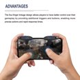 thumbnail image 5 of Disparador de juego Uxcell Controlador de juego Teclas de fuego Enlace Joystick negro con cable USB, 5 of 5