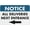 Warning Sign 3, variant on Notice No Pets Allowed Service Animals Only Outdoor Safe Sign - 8"x12", UV Protected, Weatherproof - Store, Office, Apartment, Restaurant Alert