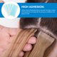 thumbnail image 5 of 5 hojas de cinta adhesiva de doble cara para extensiones de cabello, fuerte adhesivo frontal de encaje, cinta adhesiva para pelucas, pegamento para pelucas, tiras adhesivas para pelucas, 5 of 7