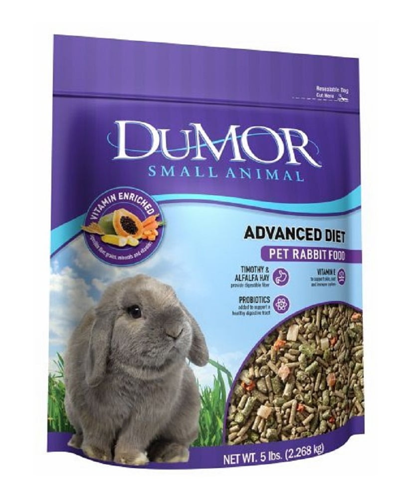 DuMOR 1000699 Small Animals Pet Advanced Diet 5 lbs. Pouch Pelleted