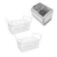 thumbnail image 4 of Freezer Organizer Bins Strong Steel Wire Large Capacity Basket with Handle for Closet Countertops, 4 of 7