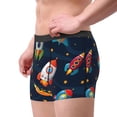 thumbnail image 4 of Naloa Spaceships and Stars Print Mens Underwear - Boxers for Men, Classic Briefs for Men, 4 of 9