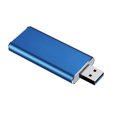 thumbnail image 1 of M.2 NGFF a USB3.0 SSD Box 1TB SSD Case para 2230/2242 M.2 B-key SSD (Azul) Tmvgtek Para estrenar, 1 of 6