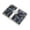 Dark blue, variant on Plastic Christmas Ornament Set Of 42 Multipurpose Holiday Decors For Tree Tabletop And Party Arrangements