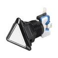 thumbnail image 5 of Uxcell Game Push Button 39x39x39 Triangle 12V LED Push Button Switch with Micro switch White 3Pack, 5 of 5