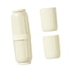 thumbnail image 5 of Portacepillos de dientes, Estuche de viaje para cepillos de dientes con tapa, Contenedor para cepillos de dientes, 4 piezas amarillas, 5 of 9