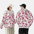 thumbnail image 6 of Haiem Lilies Flowers UPF 50+ Fishing Shirts for Men Long Sleeve UV Sun Protection Hoodie Non-Mask Outdoor Hiking Shirts, 6 of 9