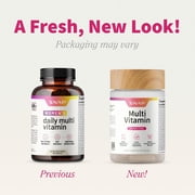 Snap Supplements Women's Daily Multivitamin with Vitamins and Minerals, 60 Capsules, Dietary Supplement for Adults, Easy-to-Use Capsule Format, Designed for daily nutrition and energy support