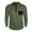 #065-Army Green, variant on Yaoyar Men's Basic Solid Color Sweatshirts Long Sleeve Round Neck Relaxed Fit Tops Sports Pullover Crew Neck Top/Shirt