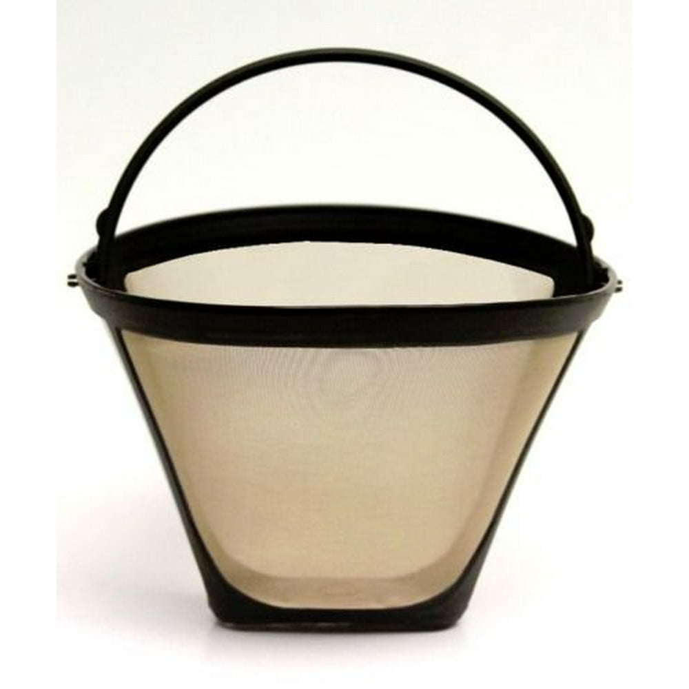 NEW Universal Gold Tone Permanent 4 Cone Coffee Filter Cuisinart