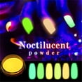 thumbnail image 2 of Set de uñas HUOGUO Luminous Powder Color Fluorescente 12 colores, 2 of 5