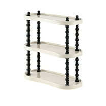 Miogawg Bathroom Countertop Organizer, Tray Vanity Counter Skincare Organizer Shelf, Kitchen Under Sink Standing Rack, Home Storage Holder For Lotion Makeup Cosmetics Perfume Spice