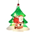 thumbnail image 2 of PPgejGEK Christmas Decorative Lights Holiday LED Window Decoration Small Colorful Lights Christmas Tree Decoration Hanging Lights Snowflake - Themed Christmas Decorative Lights for Indoor Ceilings, 2 of 5