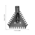 thumbnail image 2 of Phenofice Ice Tool Ice Shovel Saw Tooth Design Black 1Pcs Car Maintenance, 2 of 8