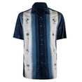 thumbnail image 1 of Campia Men's Rayon Print Shirt (Navy 17, M), 1 of 9