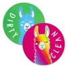 Tasty Clean/Dirty Dishwasher Magnet, Reversible Double Sided Magnet Indicator, Llama, Multi-Color