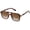 Brown Tortoise/Gradient Brown, variant on NCY Retro Aviator Sunglasses for Women Men Trendy Classic Square 70s 80s 90s Vintage Shades Double Bridge Aviators FZN813