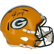 Brett Favre Green Bay Packers Autographed Riddell Speed Replica Helmet - Fanatics Authentic Certified