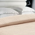thumbnail image 5 of Luxury Thermal Cotton Blankets, King Size- Beige, 5 of 8