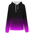 thumbnail image 4 of Women Tie Dye Oversized Hooded Sweatshirts Long Sleeve Pullover Hoodies Pockets Loose Fit Sweater Drawstring Tops Teen Girls Trendy Clothes, 4 of 6