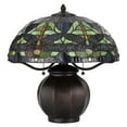 thumbnail image 5 of 60W X 2 Tiffany Table Lamp With Pull Chain Switch With Metal Lamp Body, 5 of 5