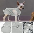 thumbnail image 3 of Unique Bargains Dog Cat Warm Vest Small Dog Cat Jumpers Gray XL, 3 of 7