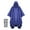 Blue, variant on Urby Plus Size Adult Rain Poncho with Hood, Poncho Para Lluvia, Tactical Ponchos Adult, Black