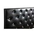 thumbnail image 6 of Glory Furniture Super Nova Faux Leather Upholstered Full Headboard in Black, 6 of 6