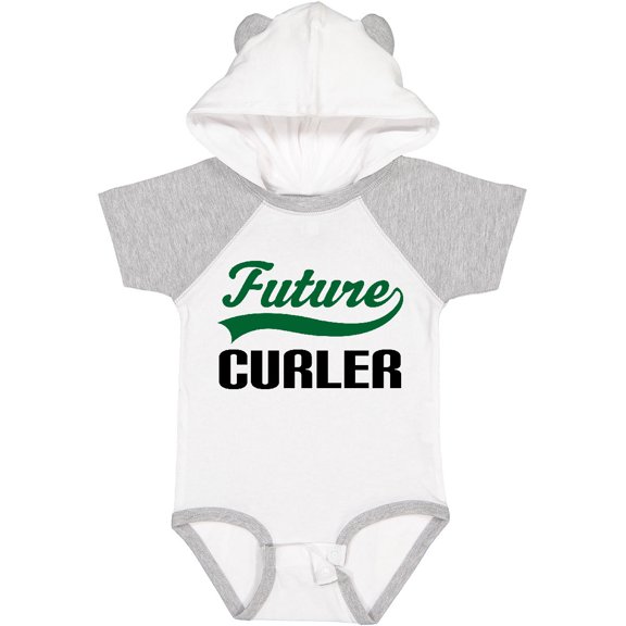 Inktastic Future Curler Kids Curling Sports Boys Baby Bodysuit