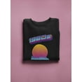 thumbnail image 3 of A 1980s Vaporwave Sweatshirt Women -Image by Shutterstock, Female 3X-Large, 3 of 4
