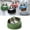 Green, variant on Elevated Pet Cat Food Water Bowl, Raised Cat Stainless Steel Dish with Stand, Tilted Cat Bowl Anti Vomiting, Cat Bowl for for Cat, Kitten, Puppy, Dog