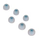 thumbnail image 2 of tamaños 6 piezas tapones para los oídos de repuesto almohadillas de silicona suave auriculares reductores de ruido para auriculares azul gris, 2 of 5