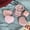 Pink, variant on Love Heart Shaped Contact Lens Box with Mirror Portable Travel Contact Lens Storage Case Eyewear Accessories Organizer Box