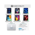 thumbnail image 6 of Wireless Touchpad Keyboard Case For iPad Pro 11 inch 2022 2021 2020/iPad Air 5 10.9 2022/Air 4 10.9 2022 with Pencil Holder, 7 Colors Backlit, 6 of 7