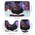 thumbnail image 3 of Spider-Man A través del Spider-Verso-theme 4-Piece Shower Curtain Set with Rugs, Waterproof Bathroom Decor Set Includes Bath Mat, U-Shaped Rug, Toilet Lid Cover and Curtain with Hooks, 3 of 6