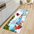 thumbnail image 1 of CLEARANCE!!Home Decoration Carpet Christmas Rug Non-Slip Rubber Backing Carpet Merry Christmas Mat, 1 of 6
