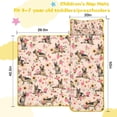 thumbnail image 5 of Shepherd Dog and Flower Floral Toddler Nap Mats for Kids Preschool,Sleeping Mat Bag or Kids,Toddler Sleeping Bag,Toddler Nap Mat or Daycare, 5 of 6
