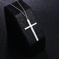 thumbnail image 2 of Collier Pendentif Croix pour Homme en Argent Sterling S925, 2 of 7