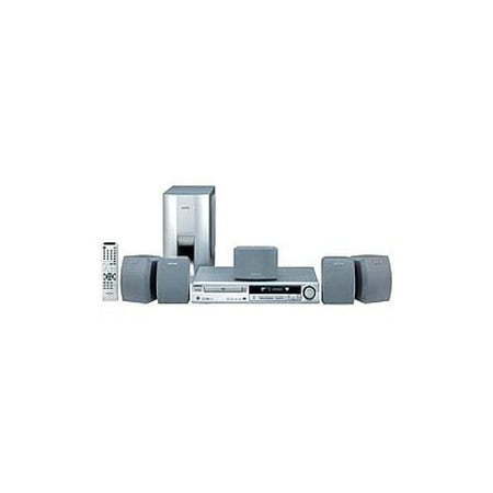 AIWA HT-DV90 - Home theater system - 5.1 channel - 300 Watt (total) - silver