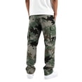 thumbnail image 4 of Mens Camouflage Cargo Pants Casual Hiking Joggers Athletic Trousers Loose Straight Trendy Sweatpants 3XL, 4 of 4