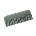 thumbnail image 1 of Long Bench Cover Bench Seat Furniture Protector for Living Room Hotel Decor Green, 1 of 8